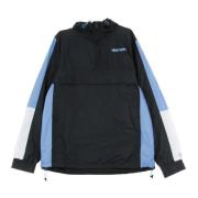 Moderne Windbreaker Jakke Marineblå/Hvit/Himmelblå