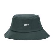 Modig Twill Bucket Hat Mørk Cedar