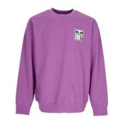 Ikonsk Crewneck Sweatshirt Lett Fransk Terry