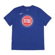 Detroit Pistons Logo Tee Shirt