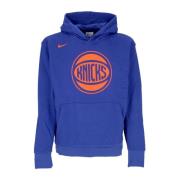 NBA Essentials Fleece Hoodie Blå