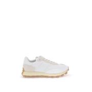 Nylon og Skinn Sneakers