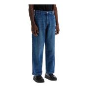 Wide-Legged Jorama Jeans med Baklomme