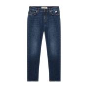 Mørk vask slim fit denim jeans