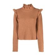 Brun Ull Turtleneck Sweater