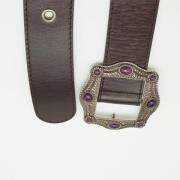 Pre-owned Leather belts