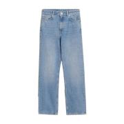 Blå Regular Jeans