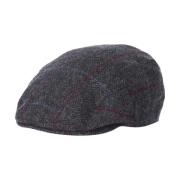 Grå Tweed Flat Cap