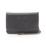 Pre-owned Leather chanel-bags