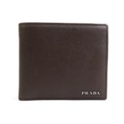 Pre-owned Leather wallets