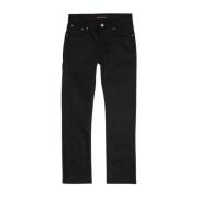 Svart Grim Tim Slim Fit Jeans