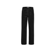 Paljett Wide Leg Midwaist Jeans