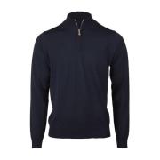 Sort Merinoull Half-Zip Genser