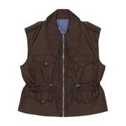 Quiltet Reversibel Ripstop Vest