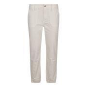 Beige Jeans med Unik Sammensetning