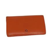 Pre-owned Leather wallets