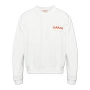 Sweatshirt med logo