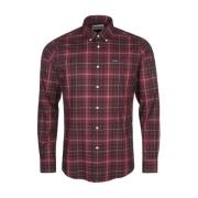 Klassisk Lettvekts Twill Button-Down Skjorte