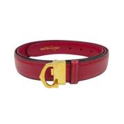 Pre-owned Leather belts