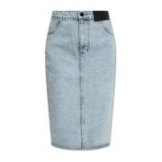 Malmo Maxi denim skjørt