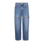 Klassiske Straight Jeans for Kvinner