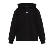 Sweatshirt med brodert logo