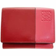 Pre-owned Leather wallets