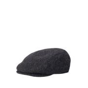 Sixpence Wool CAP Tweed - Charcoal