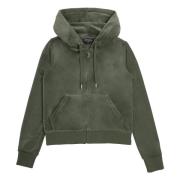 Klassisk Robertson Hoodie i Thyme