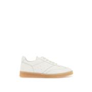 Perforerte Skinn Court Sneakers