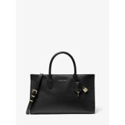 Scarlett Skinn Satchel med Gull-tone Hardware