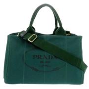 Pre-owned Canvas prada-bags