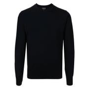 Ull crew-neck strikk