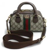 Pre-owned Canvas gucci-bags