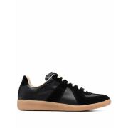 Svarte Replica Lave Sneakers