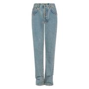 Luksus Straight-Leg Jeans