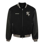 Ull Varsity Jakke i Jet Black