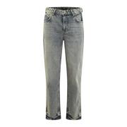 Straight Leg Denim Jeans