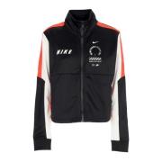 Kort Dame Track Top Svart/Rød/Hvit