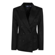 Svart feriekrest blazer