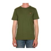 Custom Slim Fit T-skjorte i Supply Olive