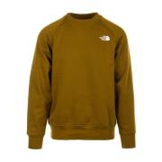 Raglan Redbox Crew Sweatshirt for Menn