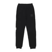 Svart Fleece Tracksuit Bukser