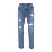 Klassiske Denim Jeans for hverdagsbruk