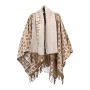 Stilig Poncho for Trendy Utseende