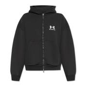 Sweatshirt med logo