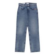 Denim Herrejeans med Rett Ben