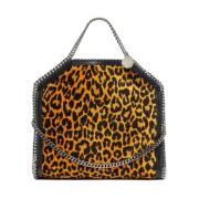 Brun Leopard Kjede Skulderveske