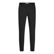 Moderne Slim Fit Svarte Bukser