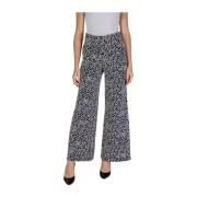 Sort Stretch Polyesterblandingsjeans